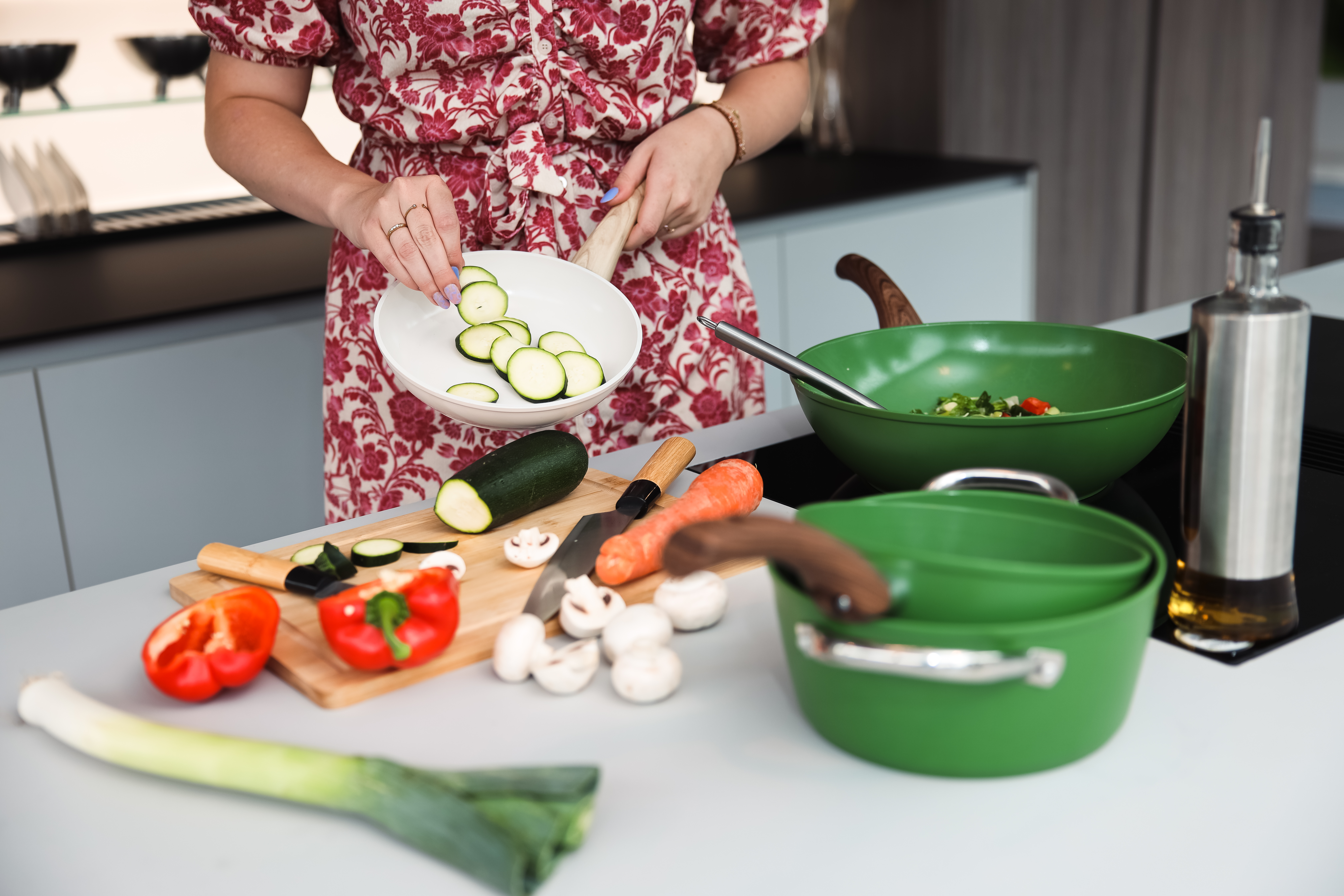 Gesundes und sicheres Kochen mit einem PFAS-freien Pfannenset